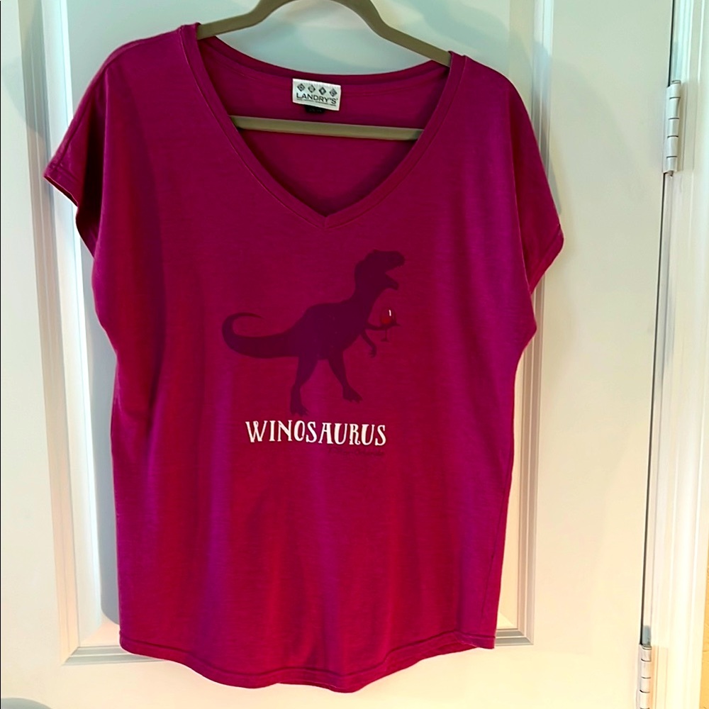 Landry's Pink Graphic Tee